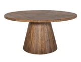 Balam Round Dining Table | Handcrafted Mango & Teak Wood