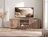 4 Door TV Stand 88" - Natural Parota Collection