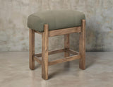 Balam 24" Wooden Stool - Melina Wood Crafted Design