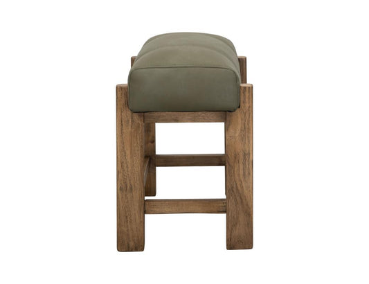 Balam 24" Wooden Stool - Melina Wood Crafted Design