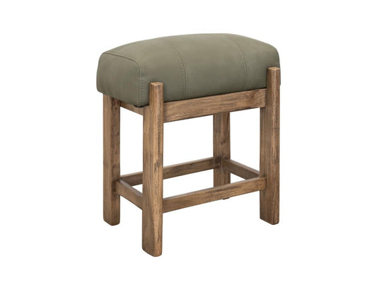 Balam 24" Wooden Stool - Melina Wood Crafted Design