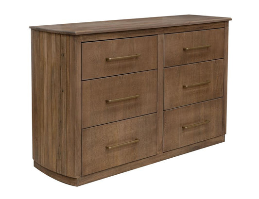 6 Drawer Dresser | Mesquite Mango Wood Collection