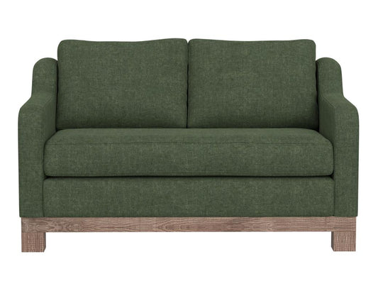 Wooden Frame Loveseat | Samba Collection Traditional Furniture