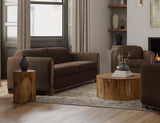 Wooden Frame Two-Cushion Sofa | Balam Collection
