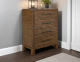 4 Drawer Chest - Merida Collection Mango Wood Storage Furniture
