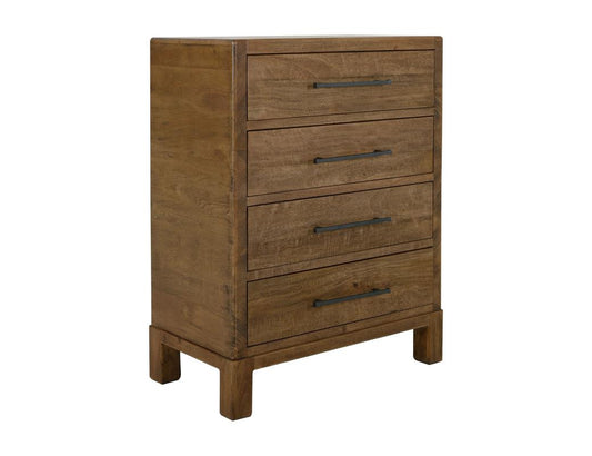 4 Drawer Chest - Merida Collection Mango Wood Storage Furniture