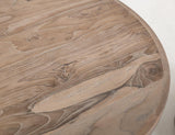 1 Shelf Cocktail Table | White Balam Handcrafted Mango & Teak
