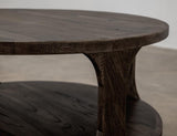 Black Balam 1 Shelf End Table | Handcrafted Mango & Teak Wood