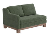 Wooden Frame Sectional Loveseat | Samba Collection