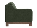Wooden Frame Sectional Loveseat | Samba Collection