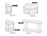 1 Shelf Cocktail Table | Black Balam Handcrafted Mango & Teak