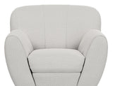 Tamesis Wooden Frame Metal Base 360 Armchair | Modern Design