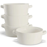 Kook Ceramic Stackable Soup Bowls 23.6 oz Set of 4