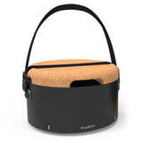 BergHOFF Leo Portable Tabletop Barbecue Charcoal Grill, Black