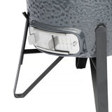 BergHOFF Ceramic 13" BBQ Bluestone Outdoor Grill, Grey