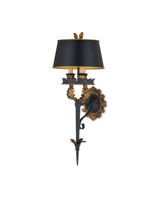 The Duke Gold Wall Sconce