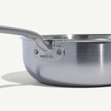 For purists, this assortment of Award-Winning Stainless Cookware Set 10-Piece