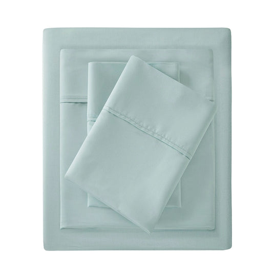 Luxury 1500 Thread Count Fine Yarns Sheet Set, Seafoam Blue