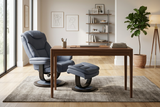 Oslo Euro Recliner w/ Ottoman