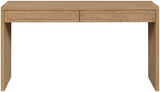 Avro - Solid Wood And Oak Veneer Desk