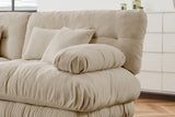 CLOUDIES 173" 4 Seater Sofa with 2 Ottomans
