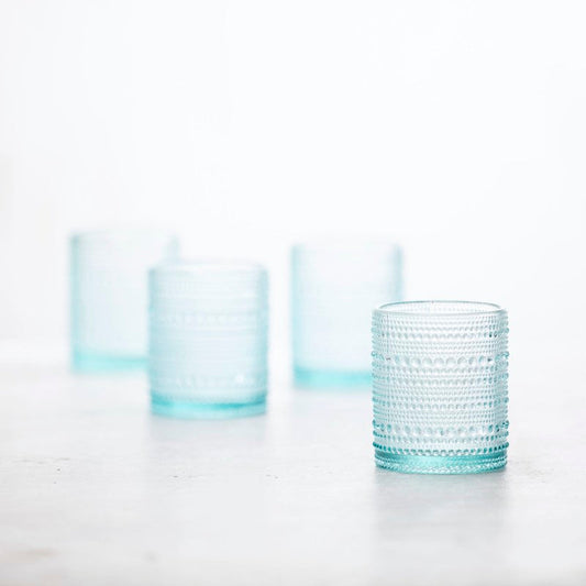Jupiter Pool Blue Double Old Fashioned 10oz