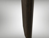 Dark Teak Dining Table - Mango & Engineered Wood | Elegant Black Finish