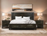 Dark Teak Collection Mirror | Mango Wood & Engineered Teak