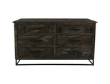 6 Drawer Dresser | Dark Teak Mango Wood Collection