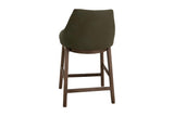 Mezquite 24" Wooden Frame Upholstered Barstool - Modern Design