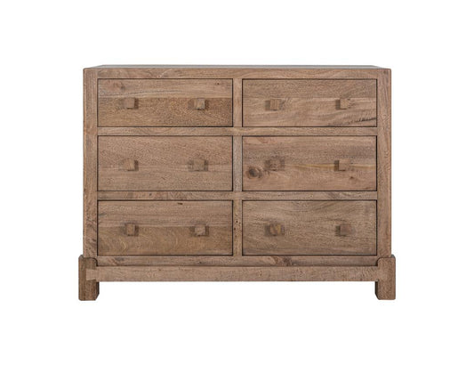 6 Drawer Dresser - Atenas Mango Wood Bedroom Furniture
