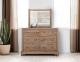 Atenas Bedroom Mirror | Mango Wood with Dovetail Joinery