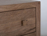 2 Drawer Nightstand - Modern Rustic Mango Wood | Atenas