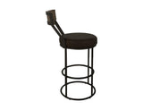Xel-Ha 24" Upholstered Barstool | Industrial & Rustic Design