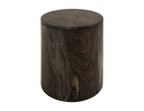 Handcrafted Chairside Table - Mango & Teak Wood Modern Design
