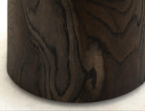 Handcrafted Chairside Table - Mango & Teak Wood Modern Design