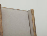 Balam Wooden Dining Chair - Melina Wood Upholstered Seat