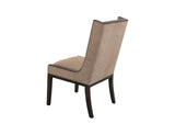 Balam Upholstered Dining Chair - High Backrest Melina Wood