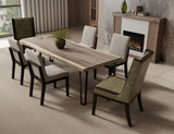 Natural Parota Upholstered Dining Chair | Comfort & Style