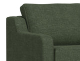 Wooden Frame Loveseat | Samba Collection Traditional Furniture