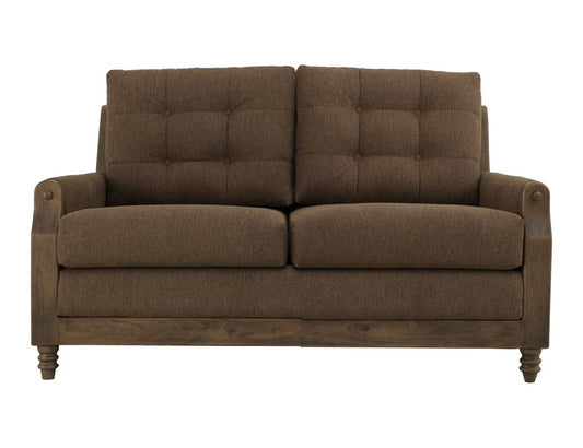 Wooden Frame Upholstered Loveseat | Xel-Ha II Collection