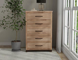 5 Drawer Chest - Natural Parota Collection | Elegant Storage