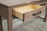 2 Drawer Sofa Table | Natural Parota Occasional Furniture