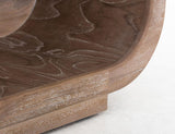 Balam Wooden Bench with Cushioned Seat | Mango & Teak