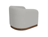 Suomi Wooden Frame Armchair - Japandi Zen Design