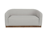 Wooden Frame Loveseat | Suomi Collection Japandi Style