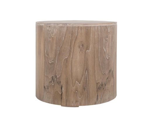 Balam End Table - Handcrafted Mango & Teak Wood