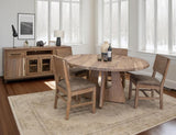 Natural Parota Wooden Dining Chair - Comfortable & Stylish