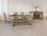 Wooden Bench | Marquez Farmhouse Trestle Dining Bench