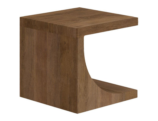 Mesquite Collection End Table - Handcrafted Mango Wood